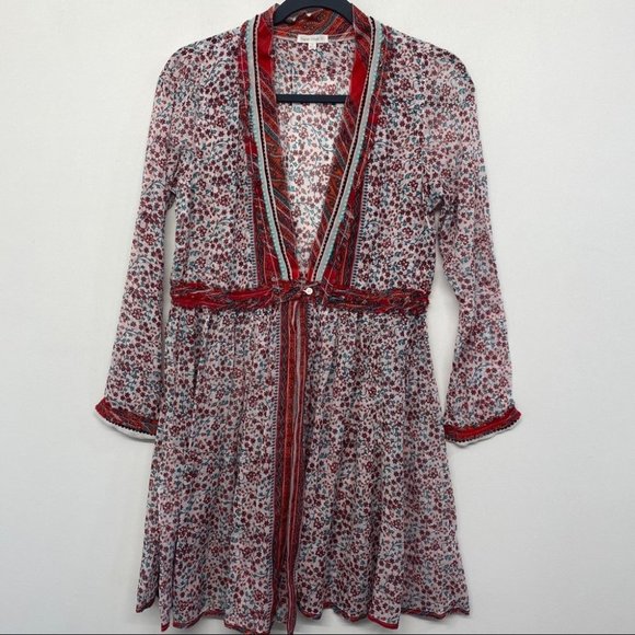 Poupette St. Barth Other - Poupette St Barth Floral Cover Up Cardigan S